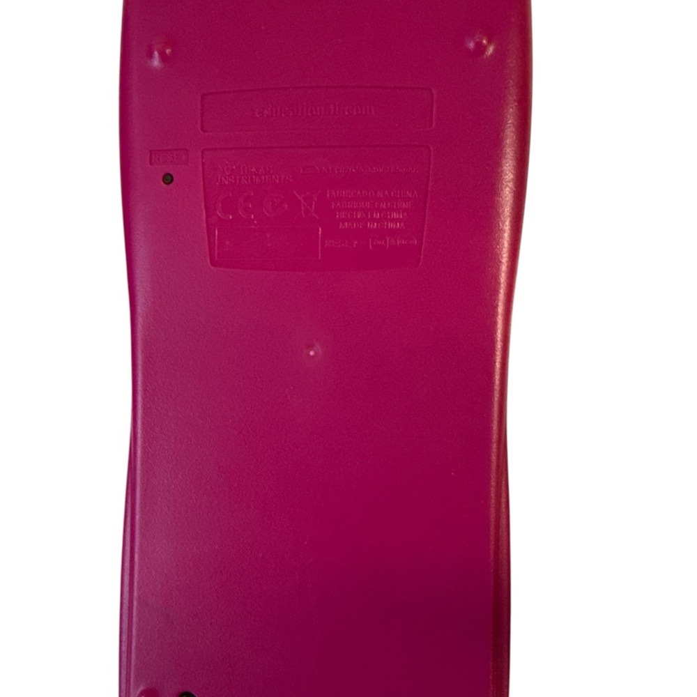 Texas Instruments Pink Calculator - Picture 3 of 4